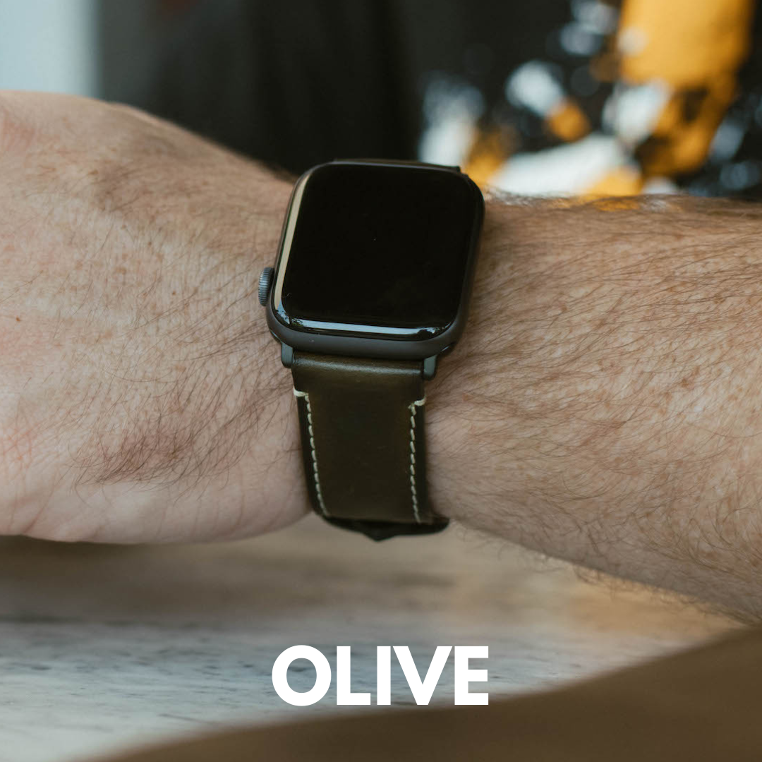 FINAL SALE - Leather Apple Watch Straps