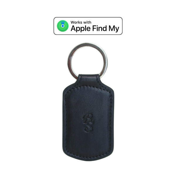 The Trace Trackable Keychain - BLACK – Bullstrap