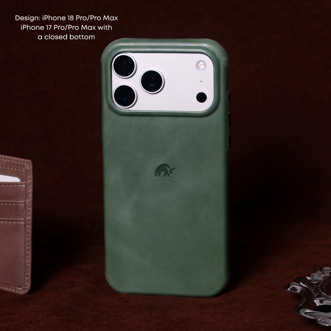 LIMITED EDITION The Original Leather Case - EVERGREEN