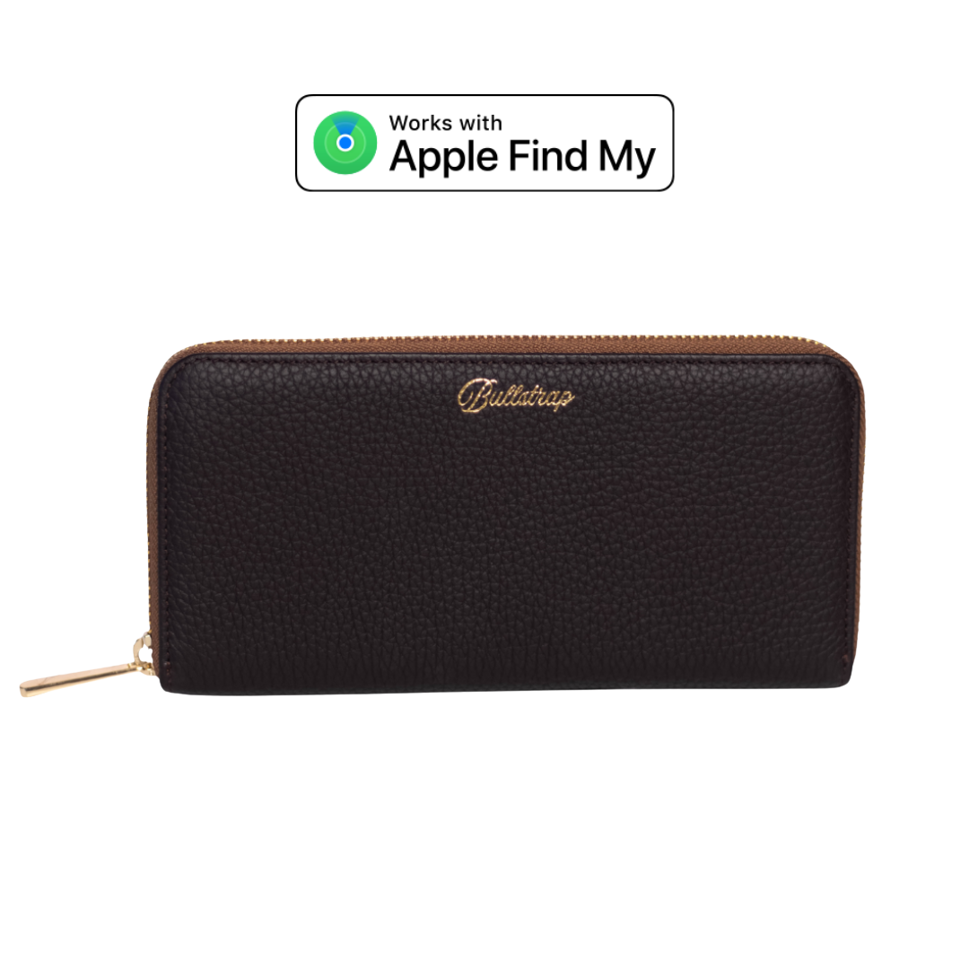 The Dolly Trackable Wallet  - Saddle