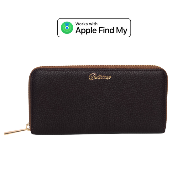 The Dolly Trackable Wallet - Saddle – Bullstrap