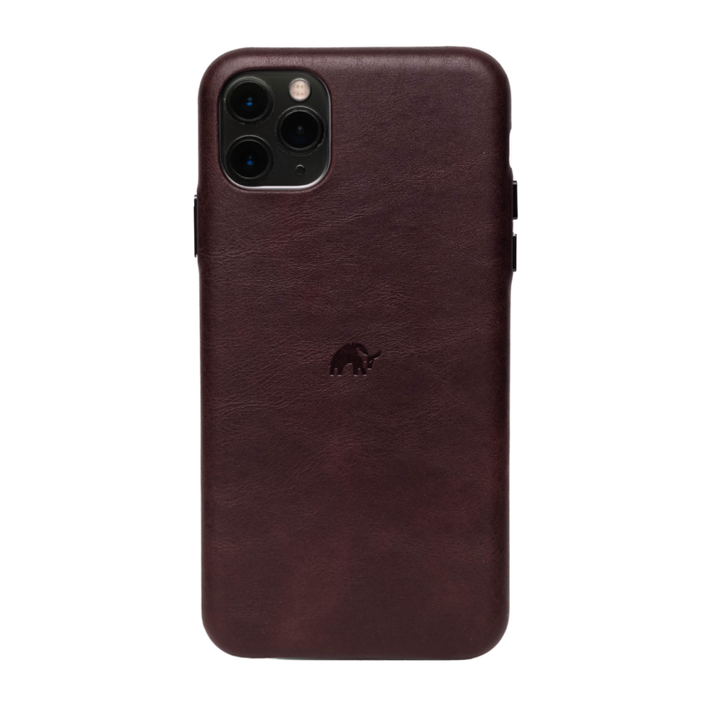 SALE Classic iPhone Case in Bourbon color with a bull logo