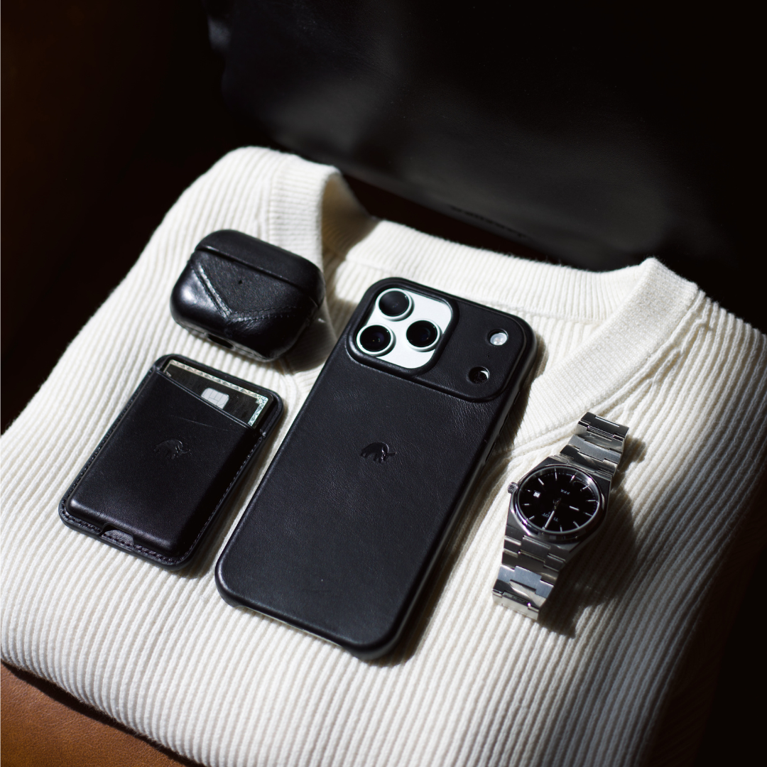 The Plateau Leather Case - BLACK EDITION