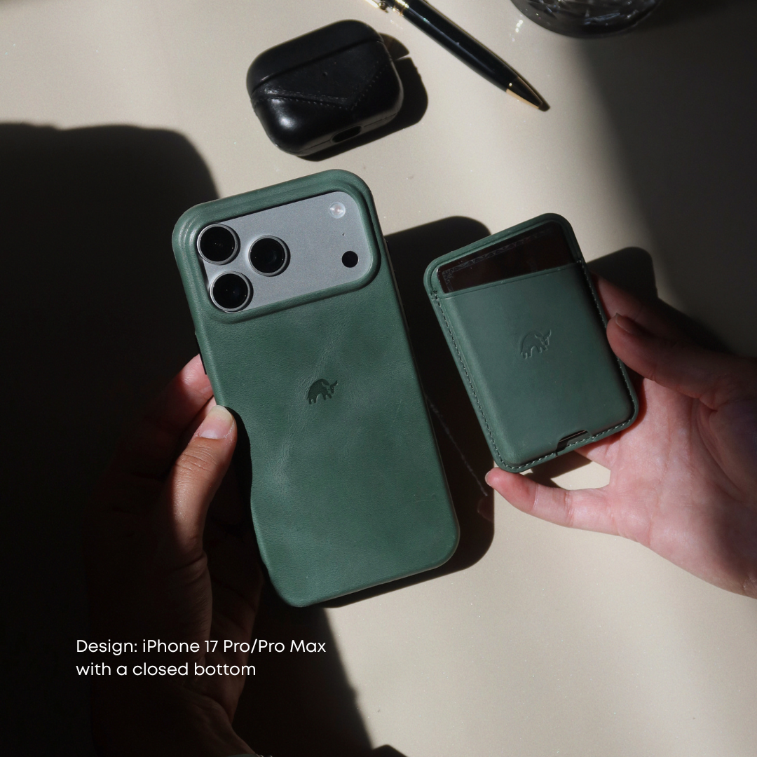 LIMITED EDITION The Original Leather Case - EVERGREEN