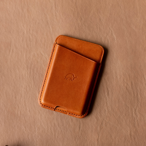 Leather NavSafe Wallet - SIENNA