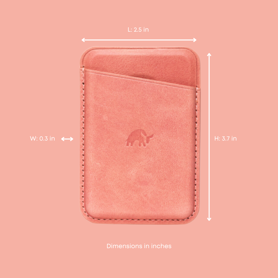 BACKORDER Leather Magnetic Wallet - SOUTH BEACH