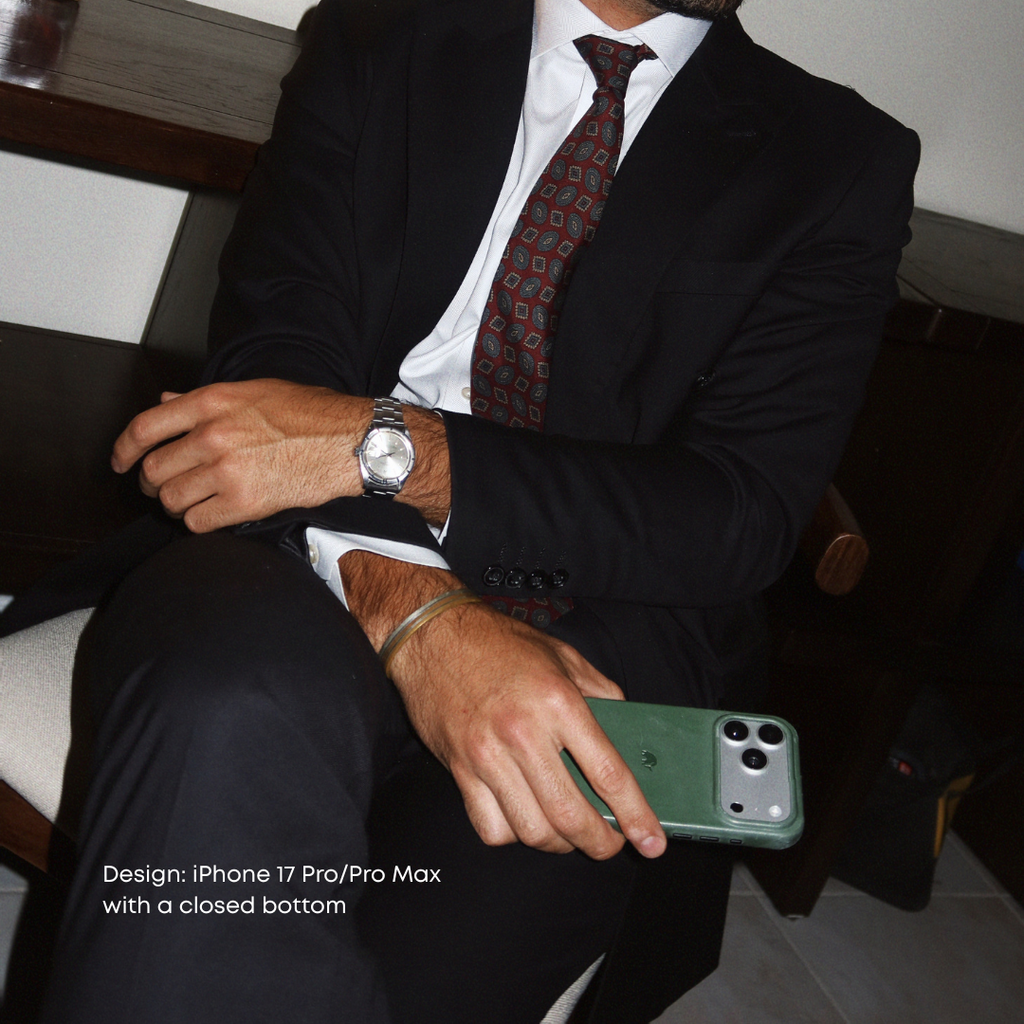 LIMITED EDITION The Original Leather Case - EVERGREEN