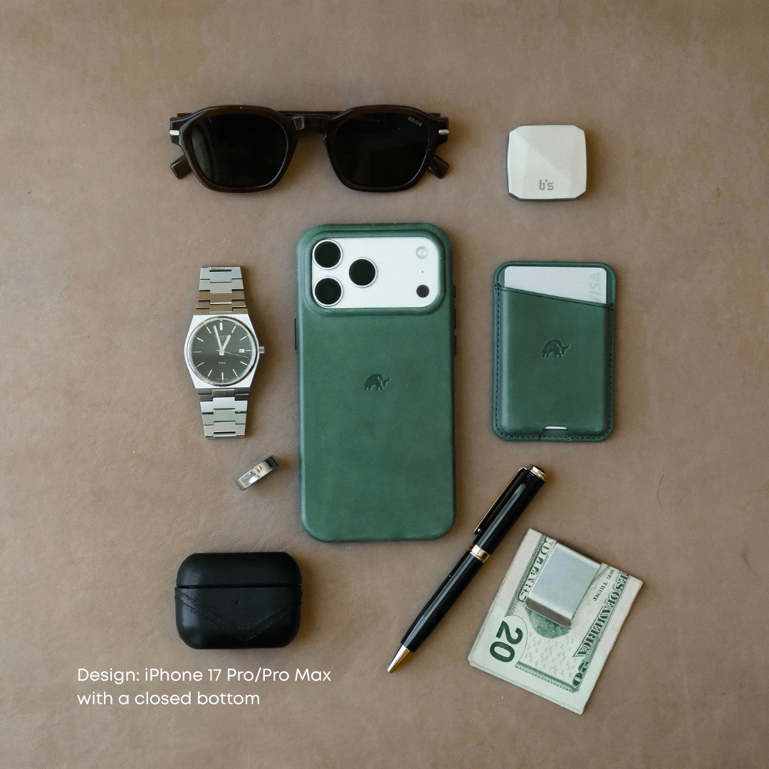 LIMITED EDITION The Original Leather Case - EVERGREEN