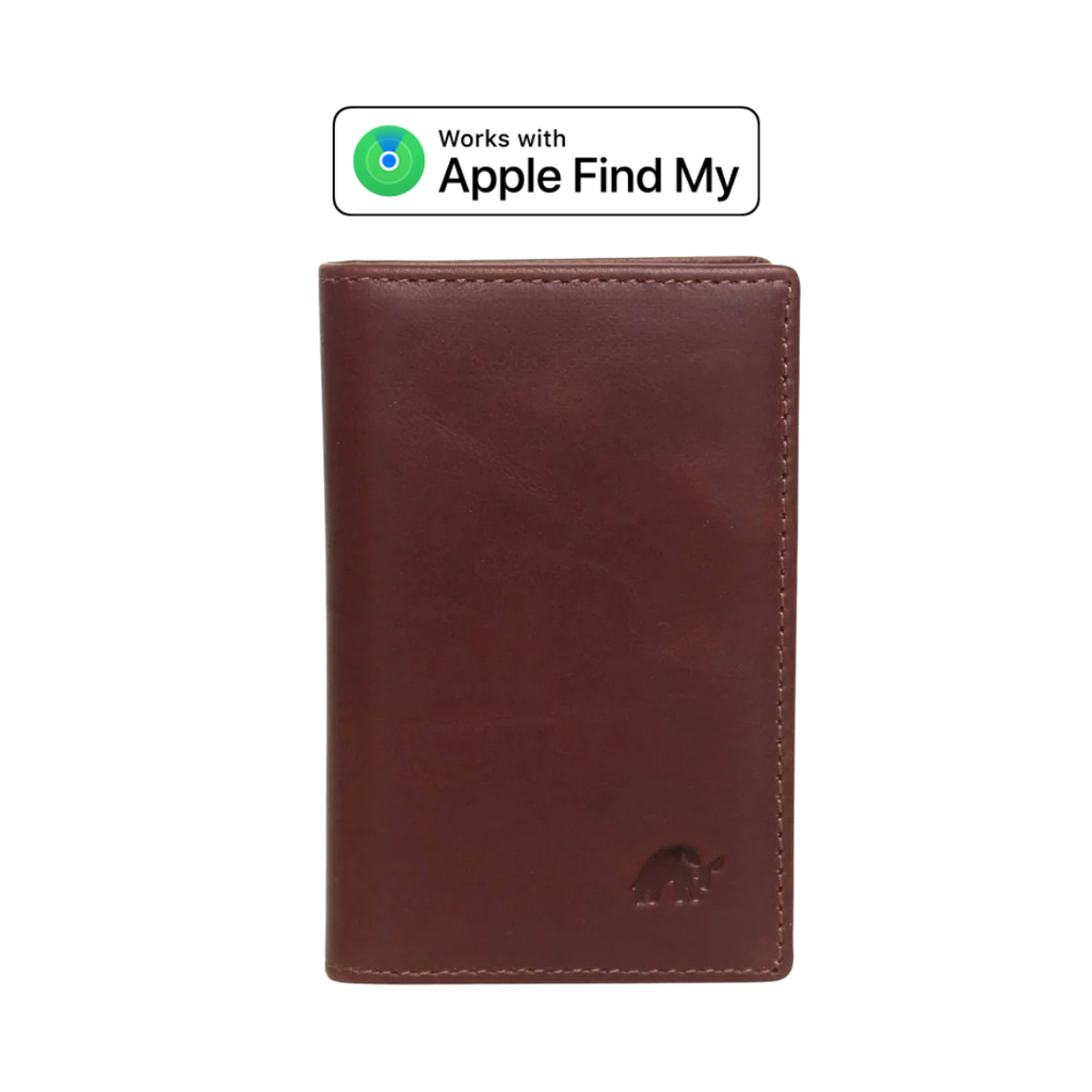 Leather Nav Messenger Wallet - TERRA