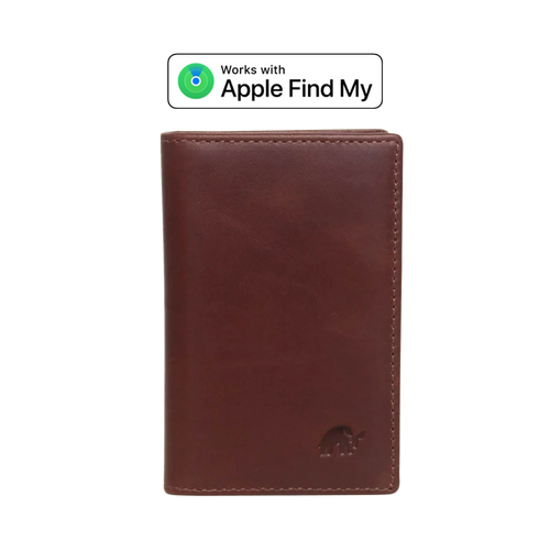 Leather Nav Messenger Wallet - TERRA