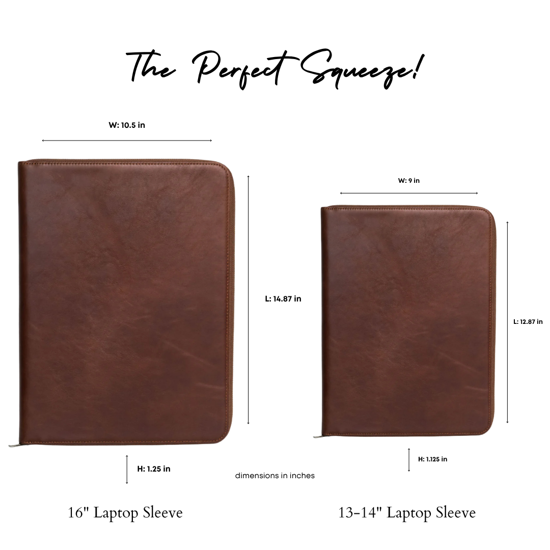 Leather MacBook Sleeve - Terra