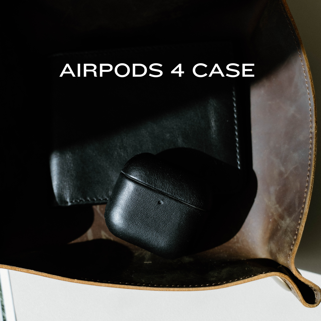 Leather Airpods Cases - BLACK EDITION