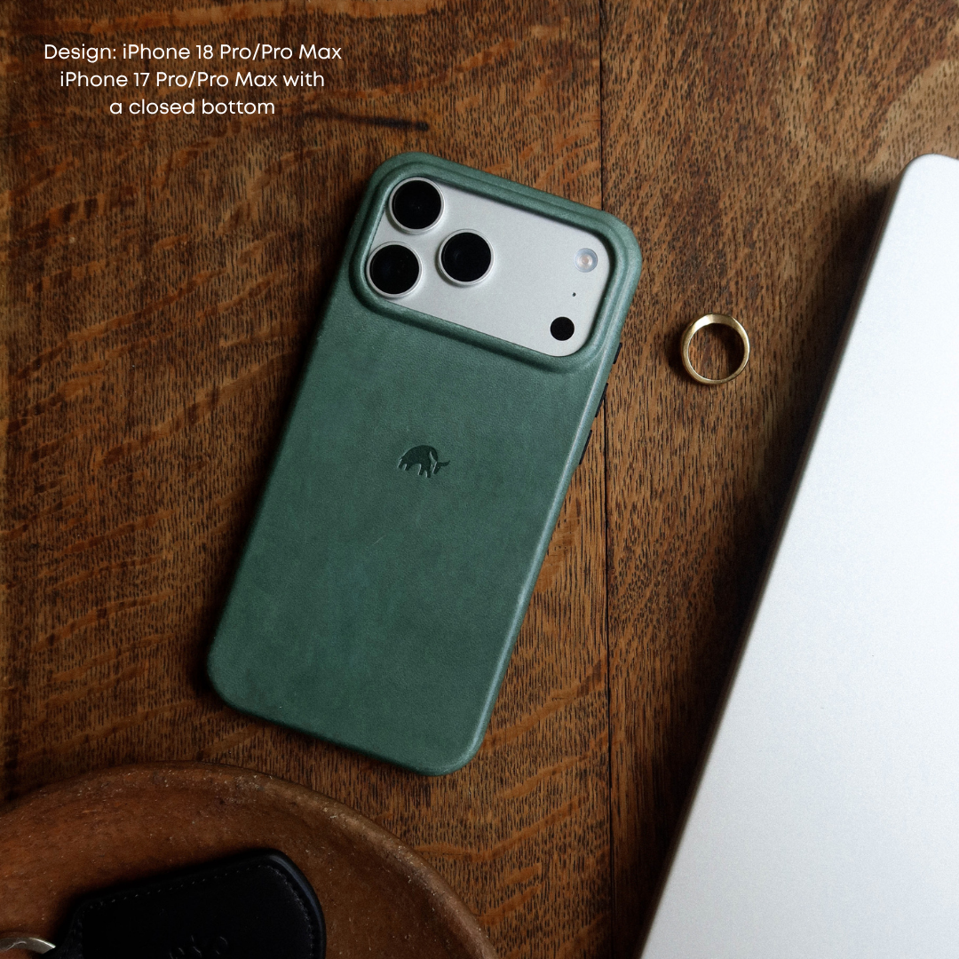 LIMITED EDITION The Original Leather Case - EVERGREEN – Bullstrap