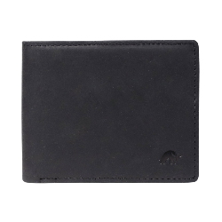 High Quality PU Leather Long Men’s Zipper Wallet with Clutch Black China