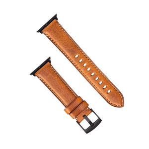 Leather Apple Watch Strap - Sienna