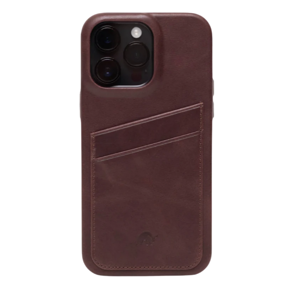 FINAL SALE The Minimalist Portfolio Case - BOURBON (iPhone 13)