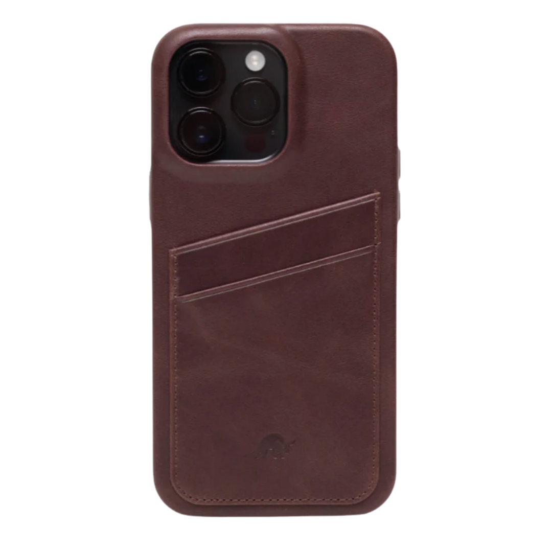 FINAL SALE The Minimalist Portfolio Case - BOURBON (iPhone 13)