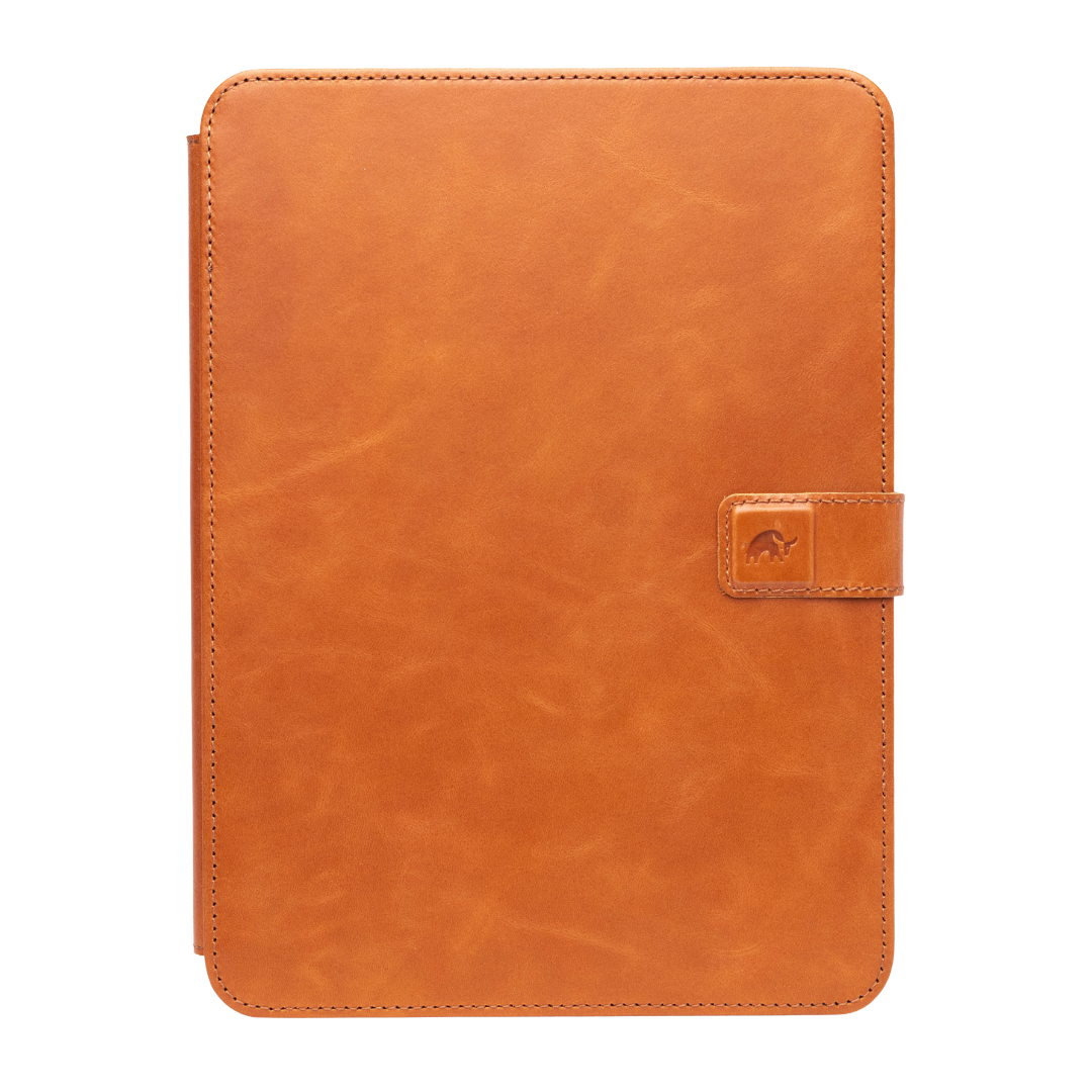 Leather iPad Case - Sienna