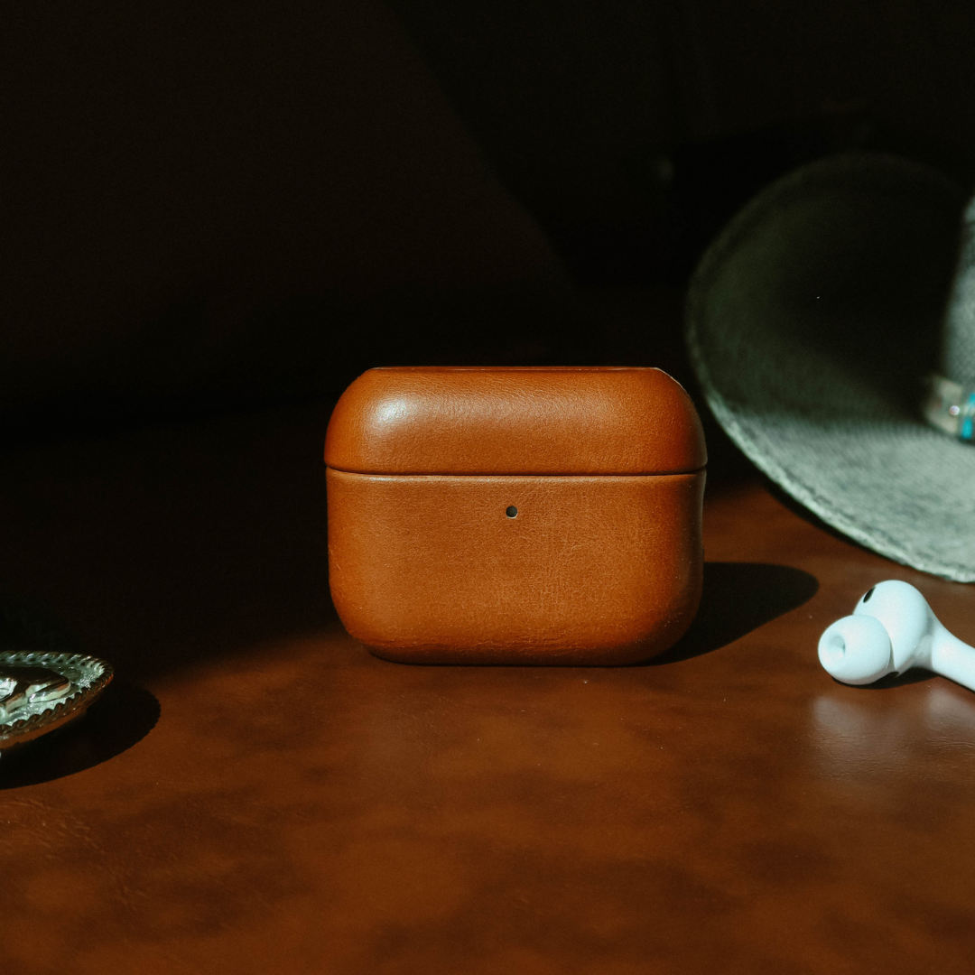 Leather AirPods Cases - SIENNA