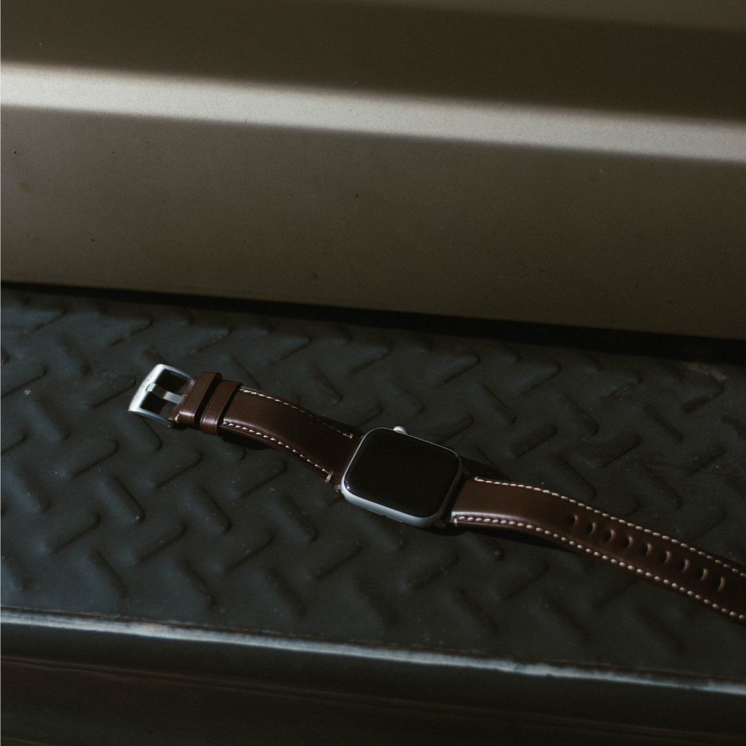 Leather Apple Watch Strap - Modern Terra
