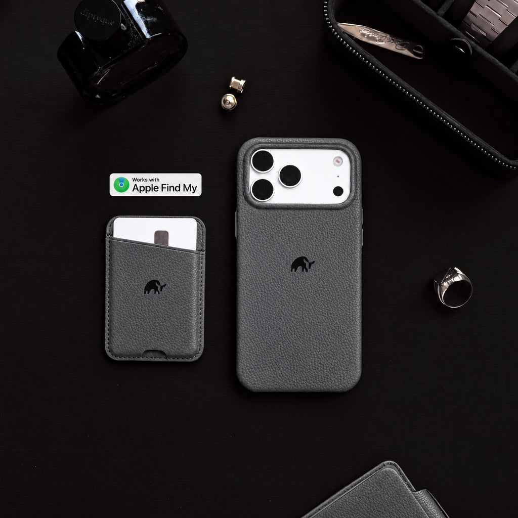 Performance Leather NavSafe Wallet - CARBON