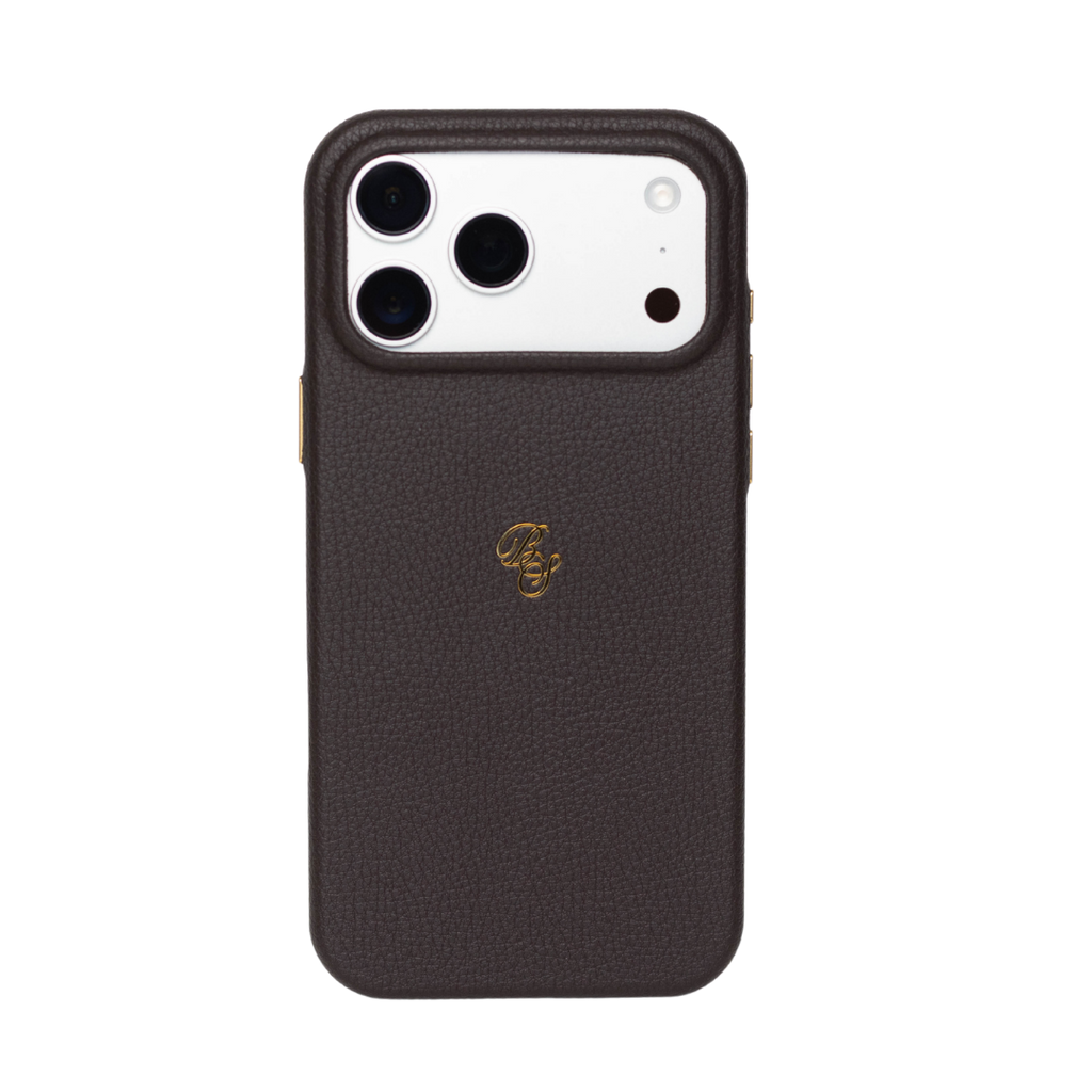 The Performance Leather Case - Cocoa