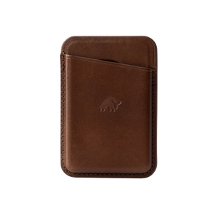 Leather Magnetic Wallet - Terra