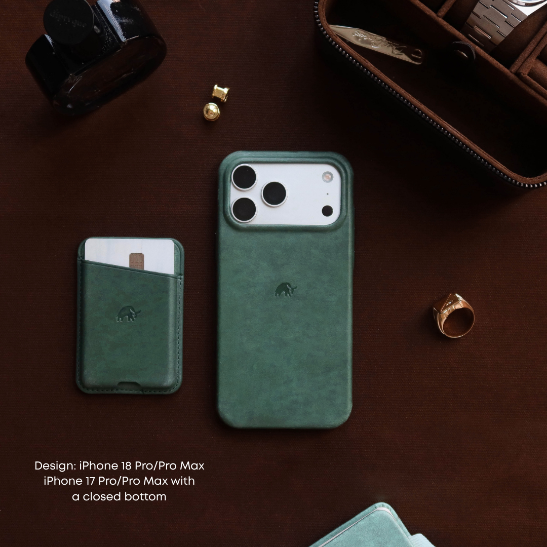 LIMITED EDITION The Original Leather Case - EVERGREEN