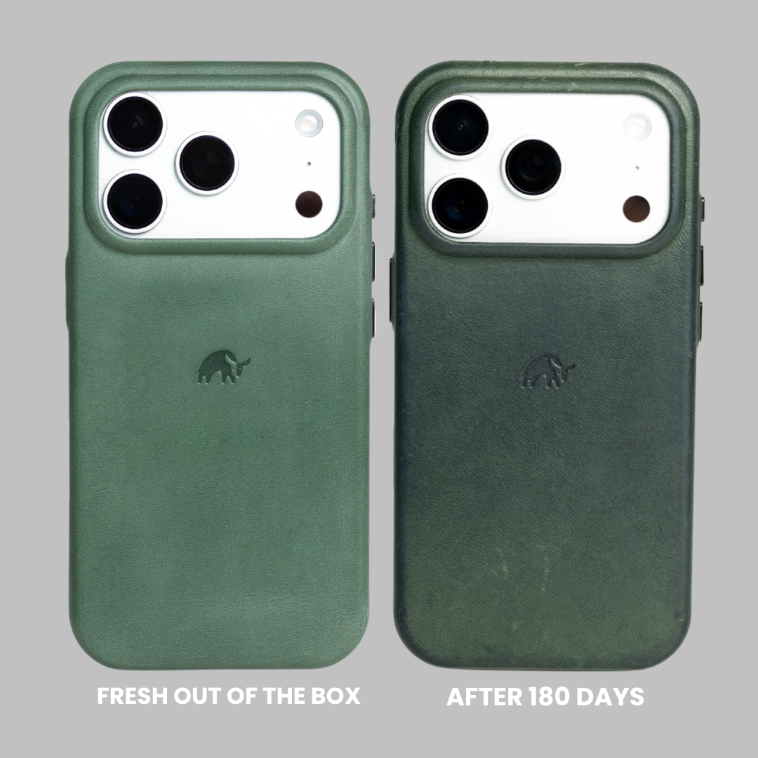 LIMITED EDITION The Original Leather Case - EVERGREEN