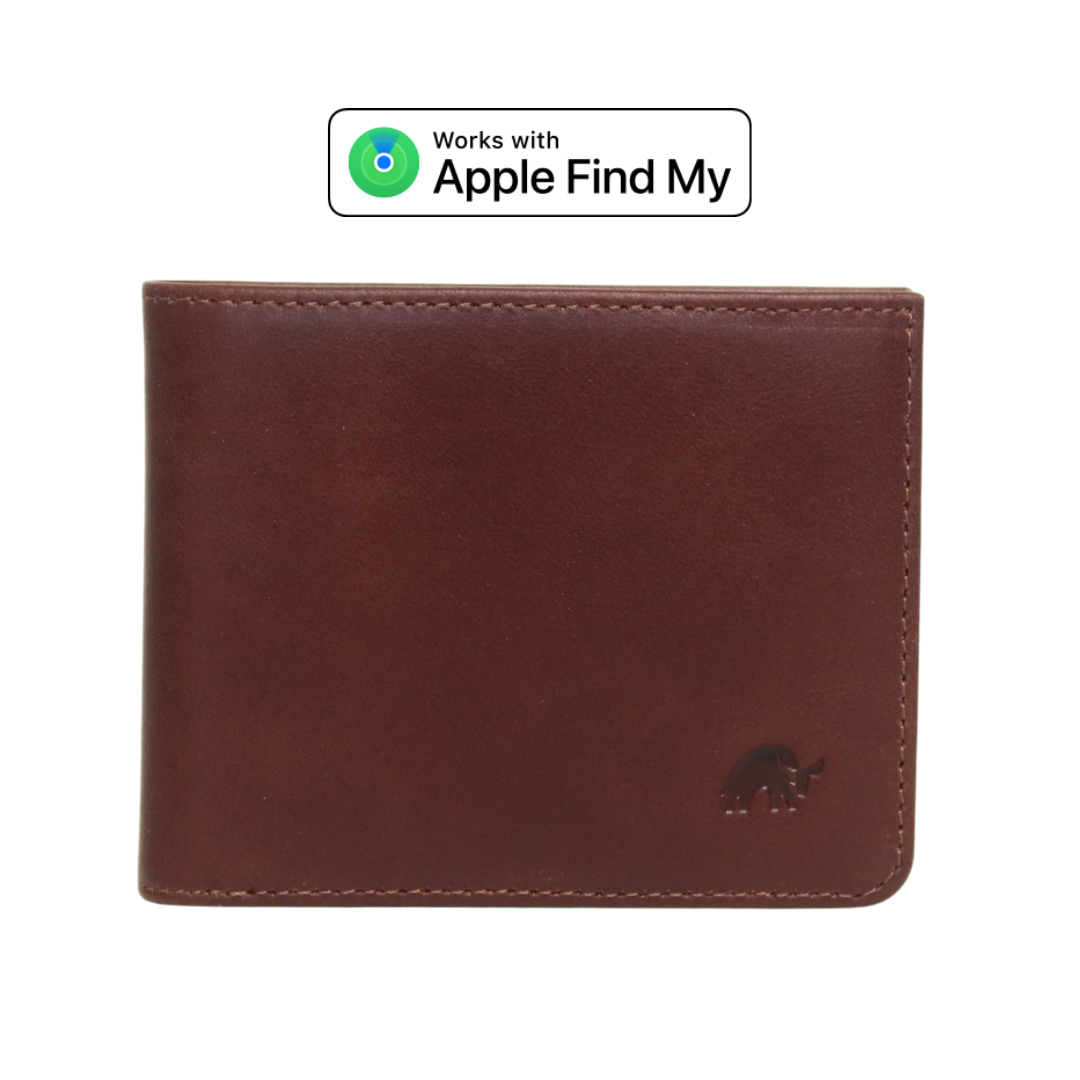 Leather Nav Bifold Wallet - TERRA