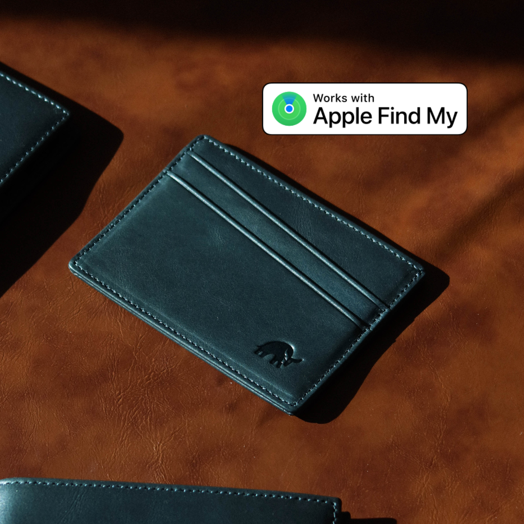 Leather Nav Card Holder - OCEAN