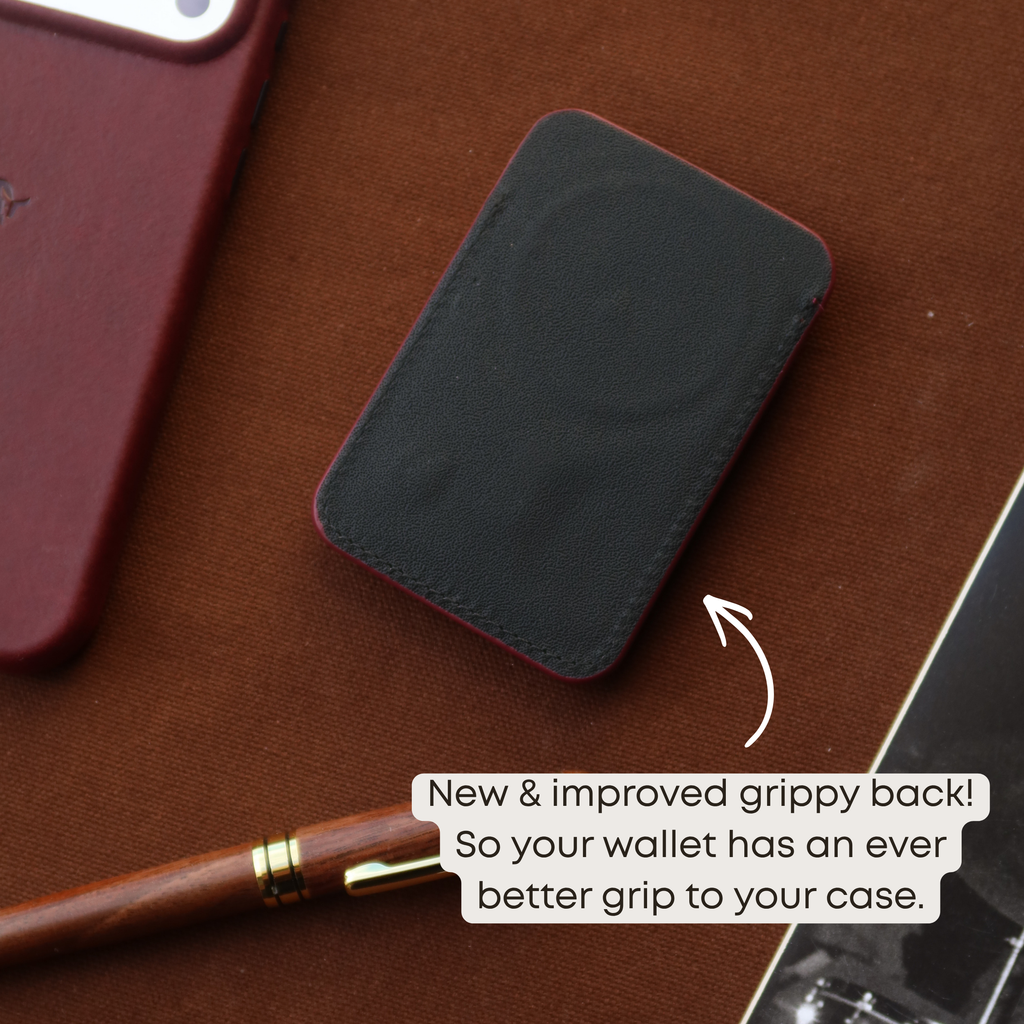 Leather NavSafe Wallet - OXBLOOD