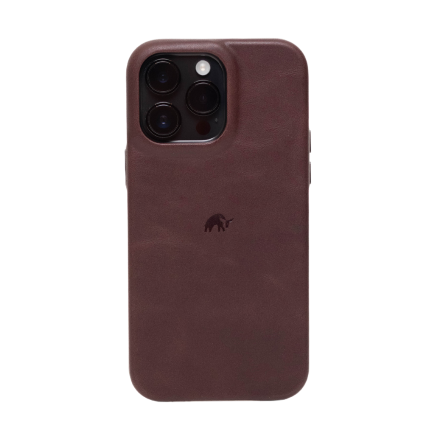iPhone 15 Pro Max Leather Case  Brown (works with MagSafe) - SANDMARC
