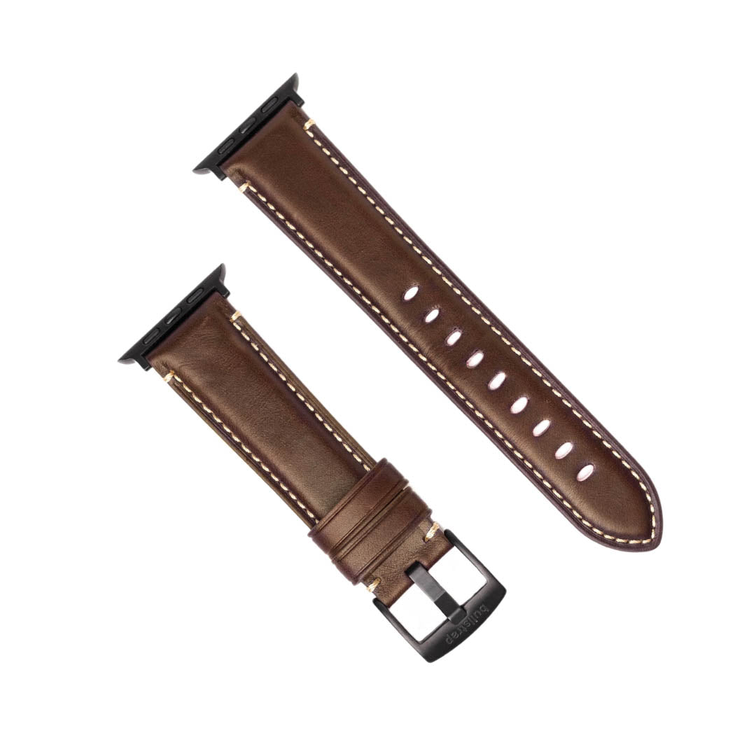 Leather Apple Watch Strap - Modern Terra