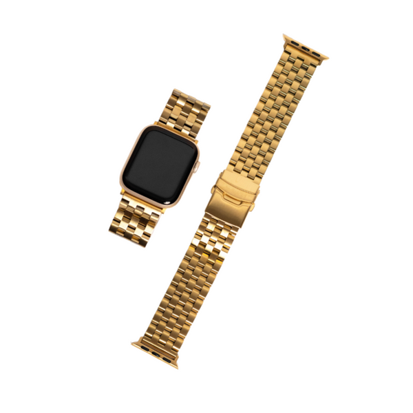 Apple watch strap discount gold