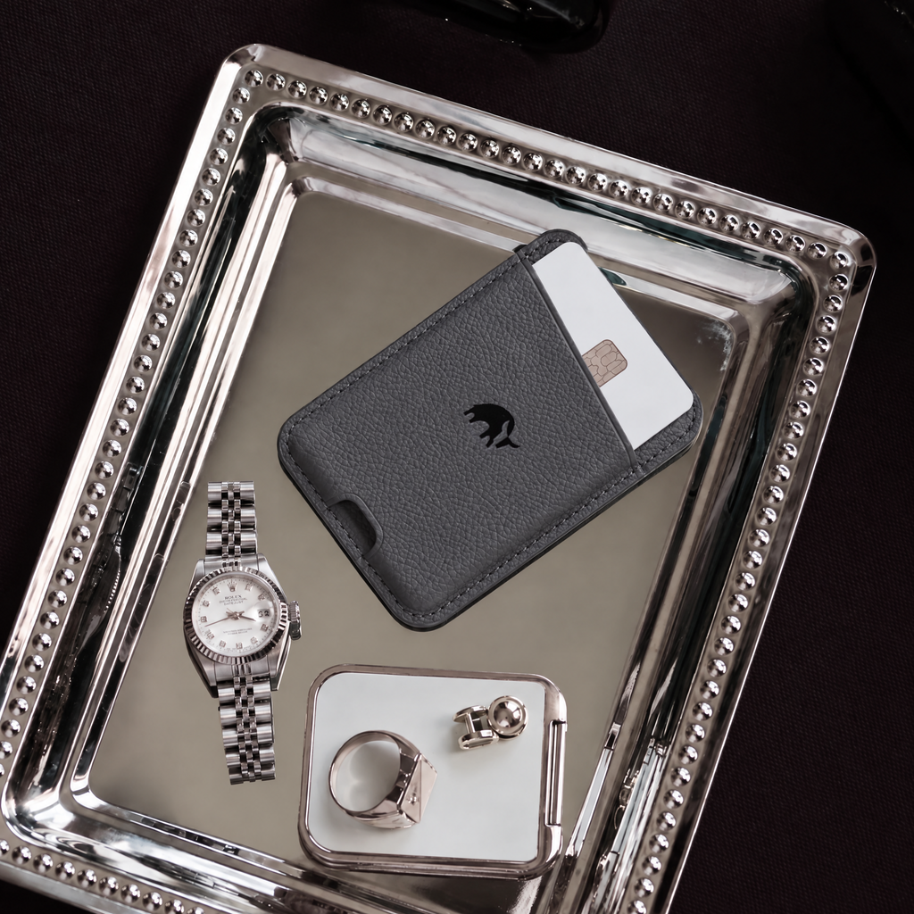 Performance Leather NavSafe Wallet - CARBON