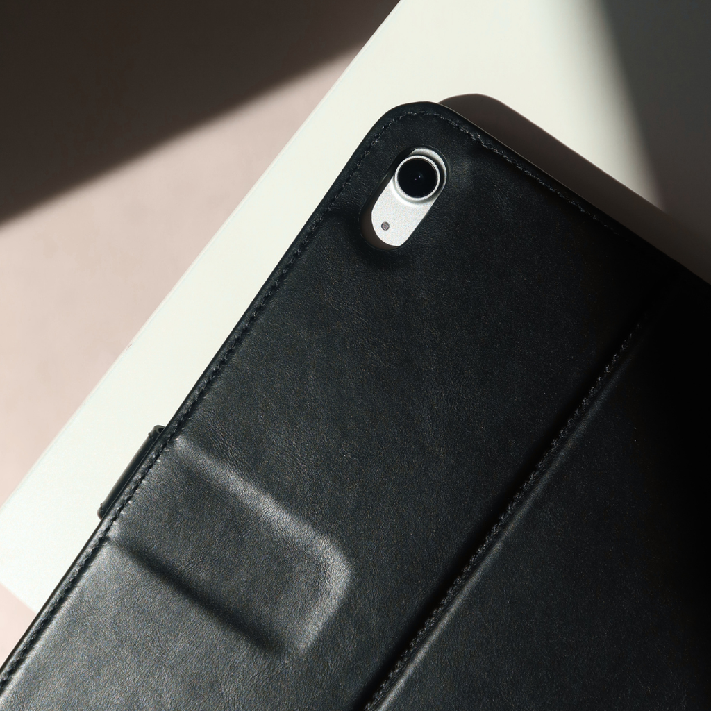 Leather iPad Case - Black