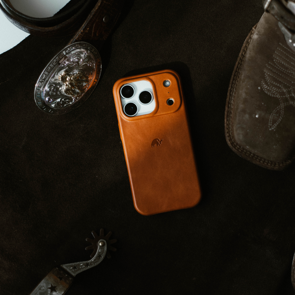 The Plateau Leather Case - SIENNA