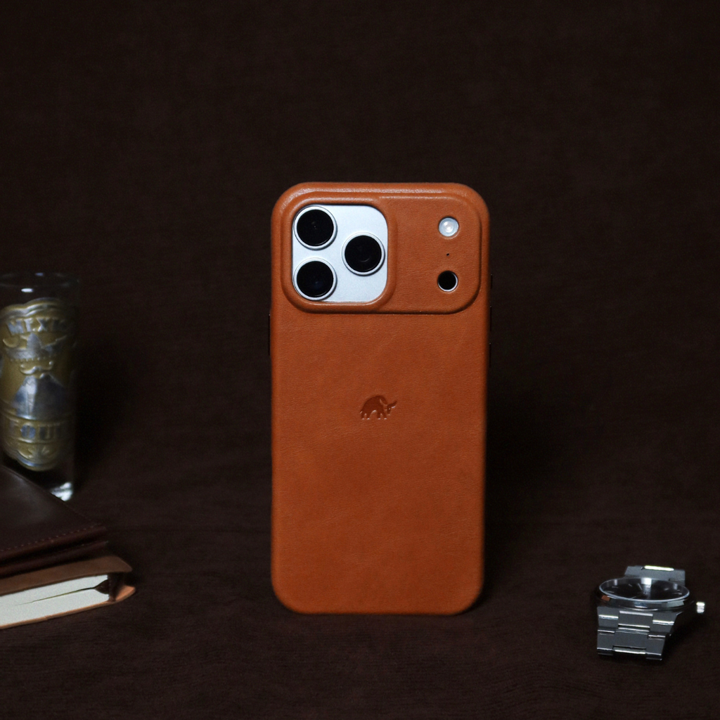 The Plateau Leather Case - SIENNA