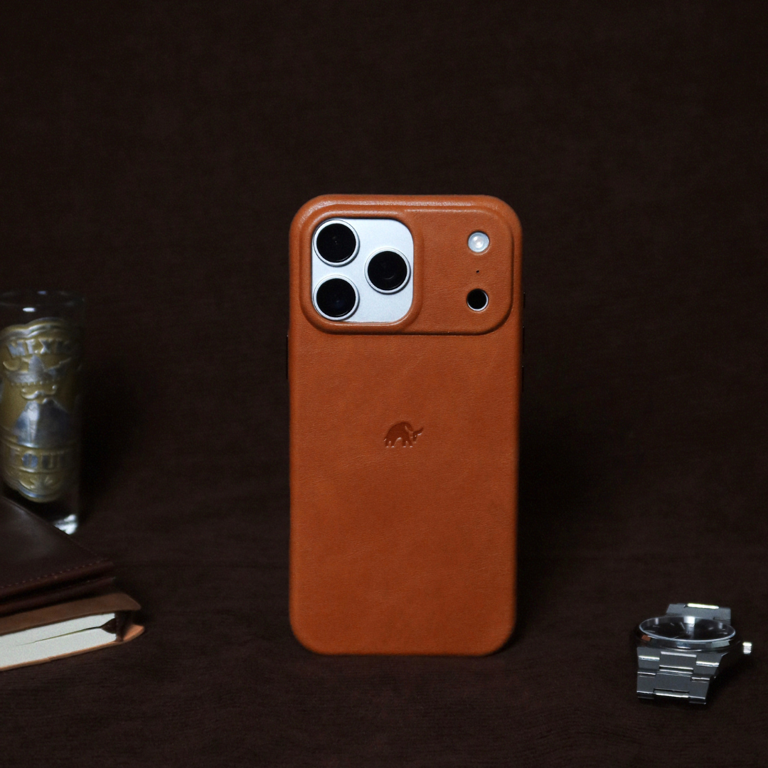 The Plateau Leather Case - SIENNA