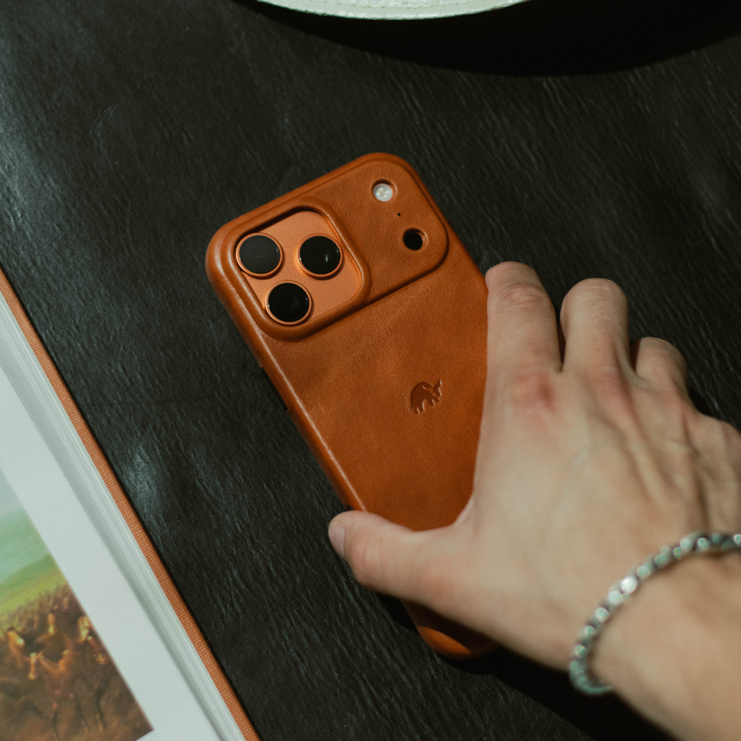 The Plateau Leather Case - SIENNA