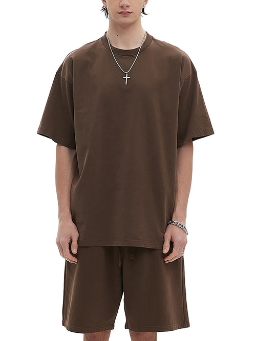 Quality Goods Enzyme Washed T-Shirt - Charcoal