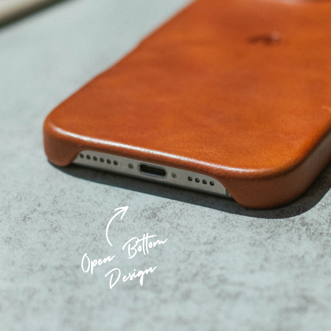 The Plateau Leather Case - SIENNA
