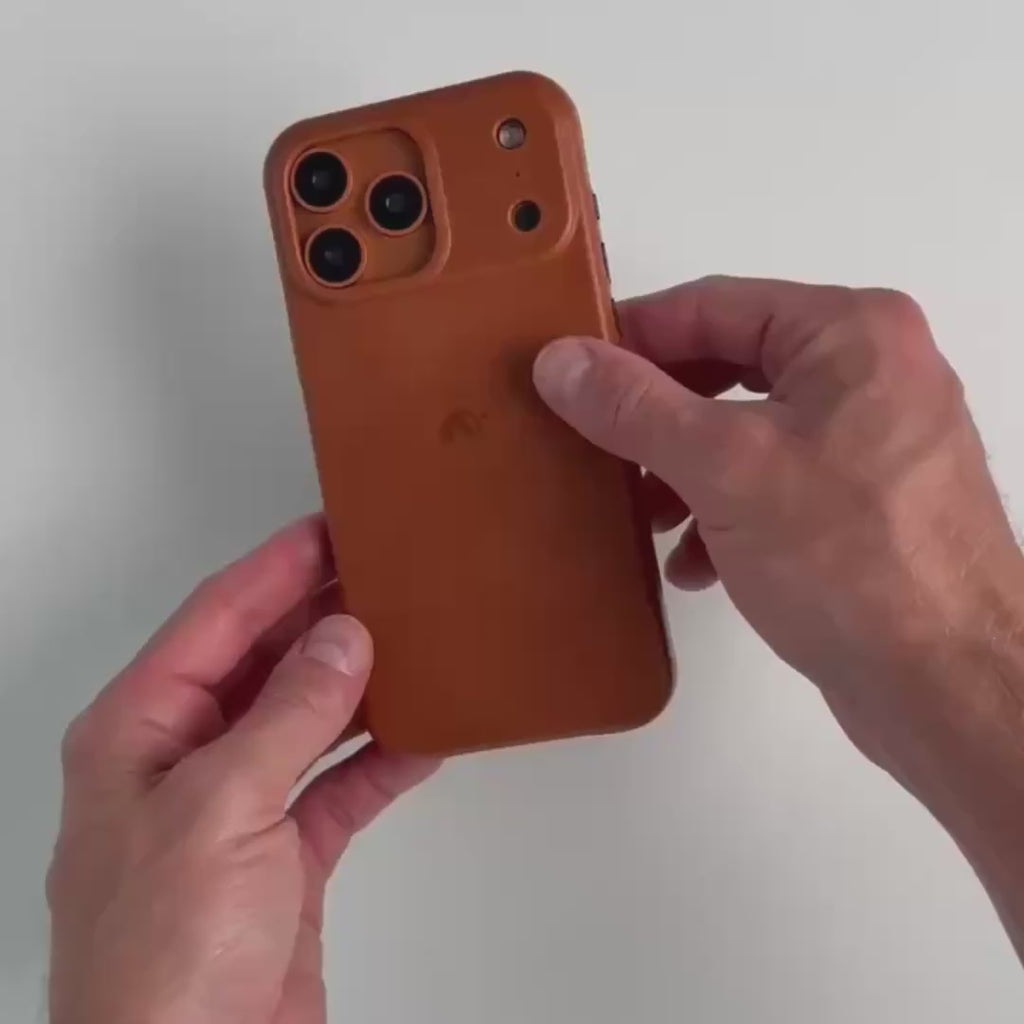 The Plateau Leather Case - OCEAN