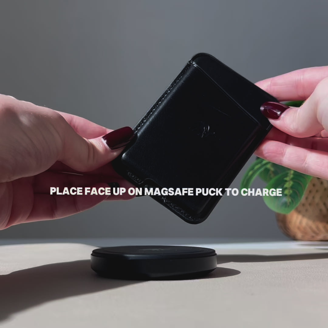 Leather NavSafe Wallet - BLACK EDITION