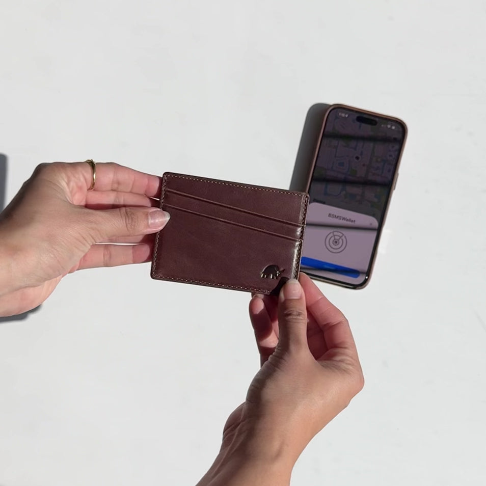 Leather Nav Card Holder - TERRA