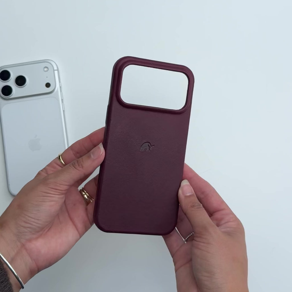 LIMITED EDITION The Original Leather Case - OXBLOOD