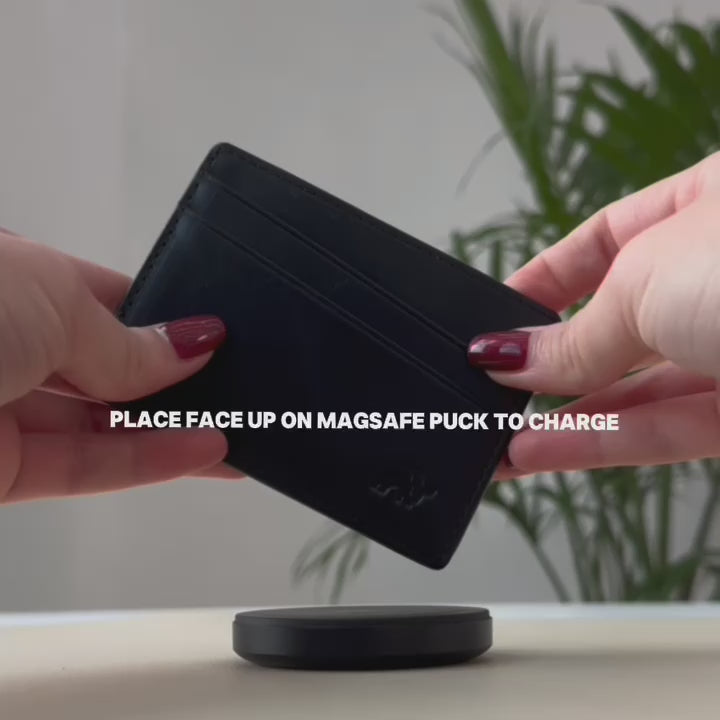 Leather Nav Card Holder - BLACK EDITION