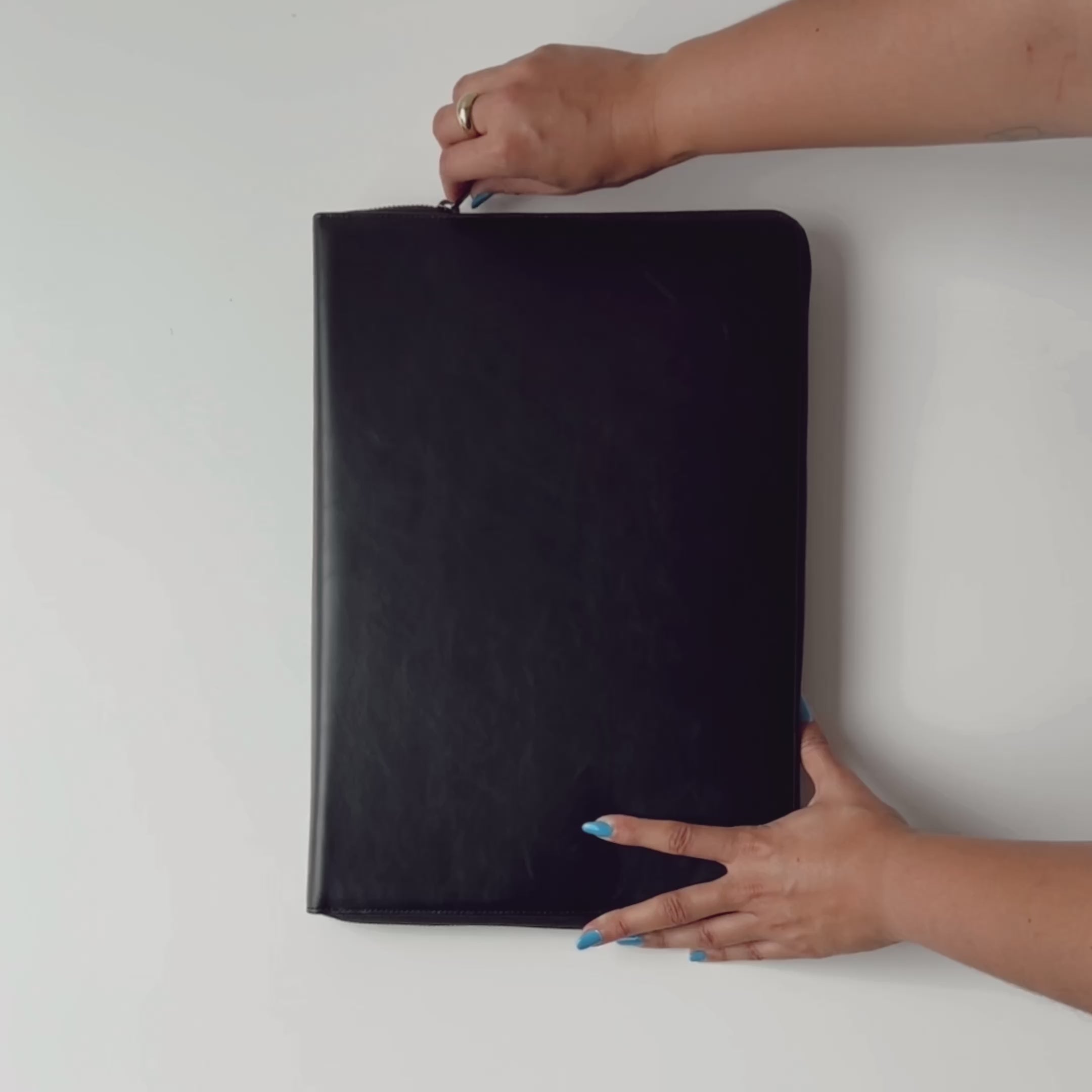 Leather MacBook Sleeve - Black