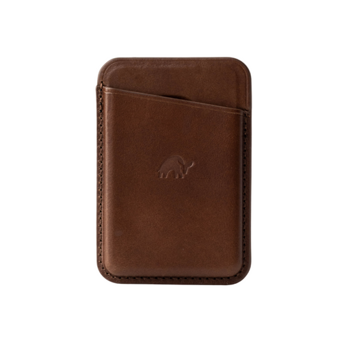 Leather Magnetic Wallet - Terra